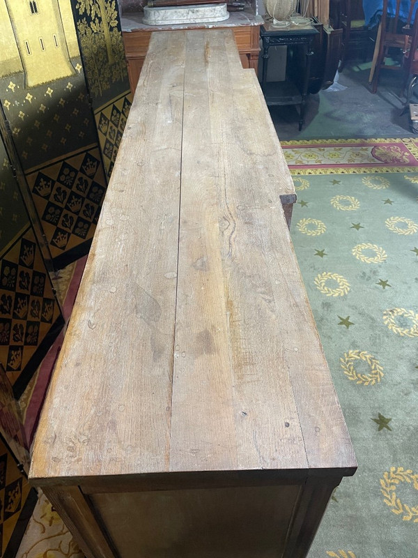 Sideboard In Solid Limed Oak 1950