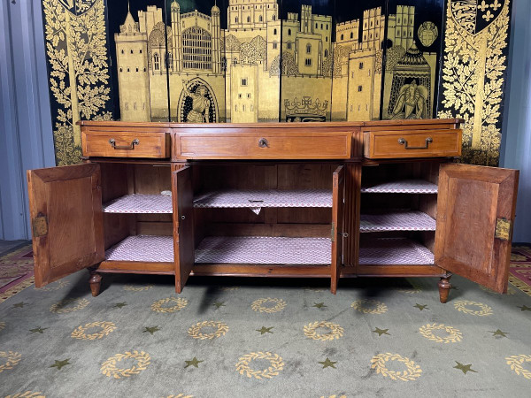 Credenza in stile Luigi XVI in ciliegio