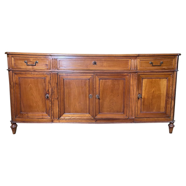 Credenza in stile Luigi XVI in ciliegio