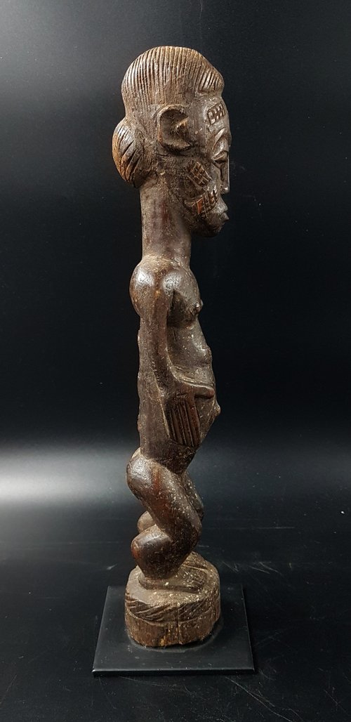 Baoulé Männliche Figur - Elfenbeinküste - Mitte des 20. Jahrhunderts