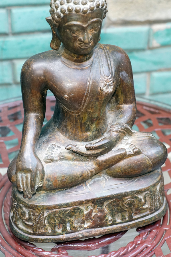 BUDDHA in bronzo, Thailandia.