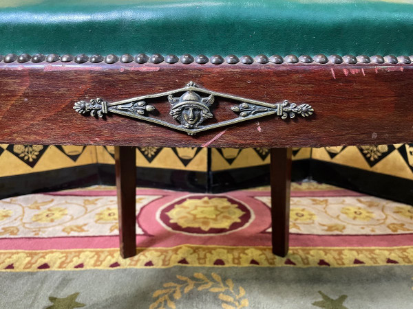 Fauteuil de Bureau Empire / Louis XVI