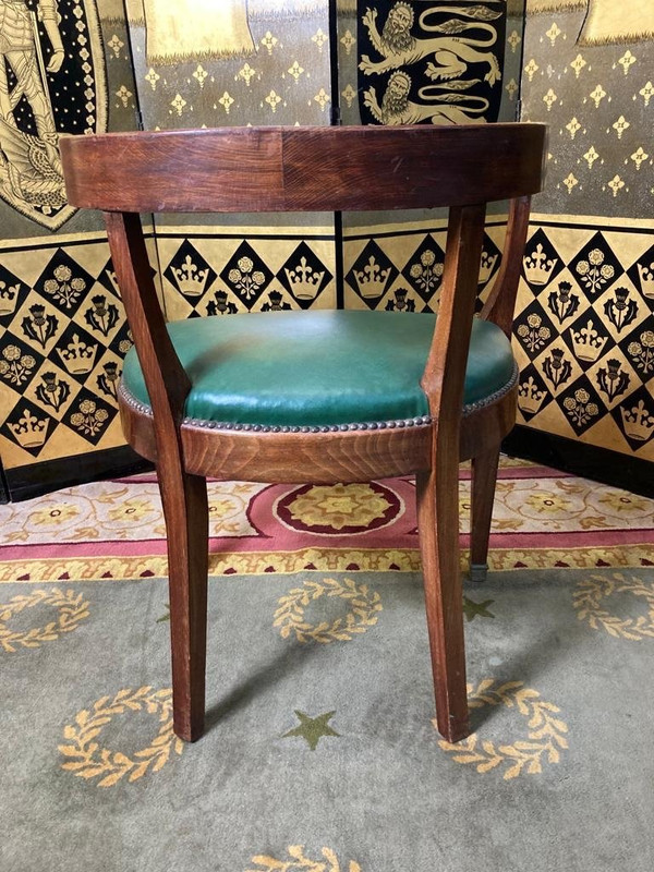 Fauteuil de Bureau Empire / Louis XVI