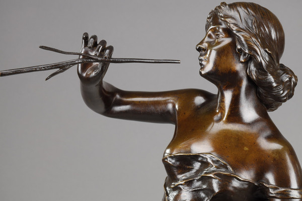 Bronze „La Renommée“, signiert Julien Causse