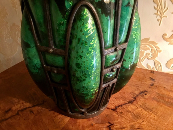 Vaso di Daum e Louis Majorelle