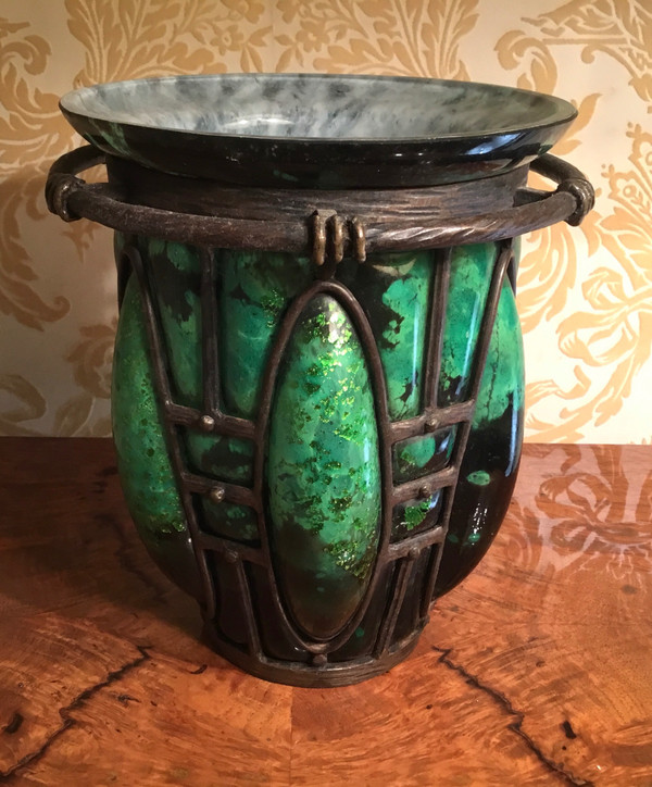 Vaso di Daum e Louis Majorelle