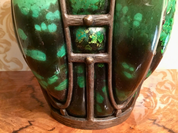 Vaso di Daum e Louis Majorelle