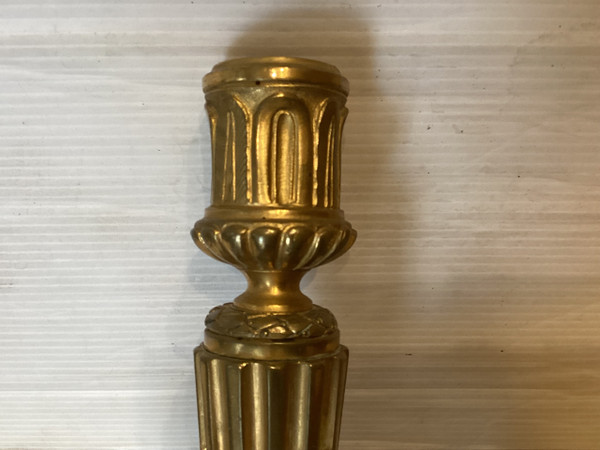 Pair of Louis XVI candlesticks