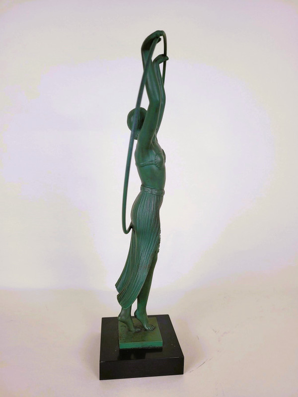 Charles und Max Le Verrier, Bayadère, Skulptur, Art Deco, 20. Jahrhundert