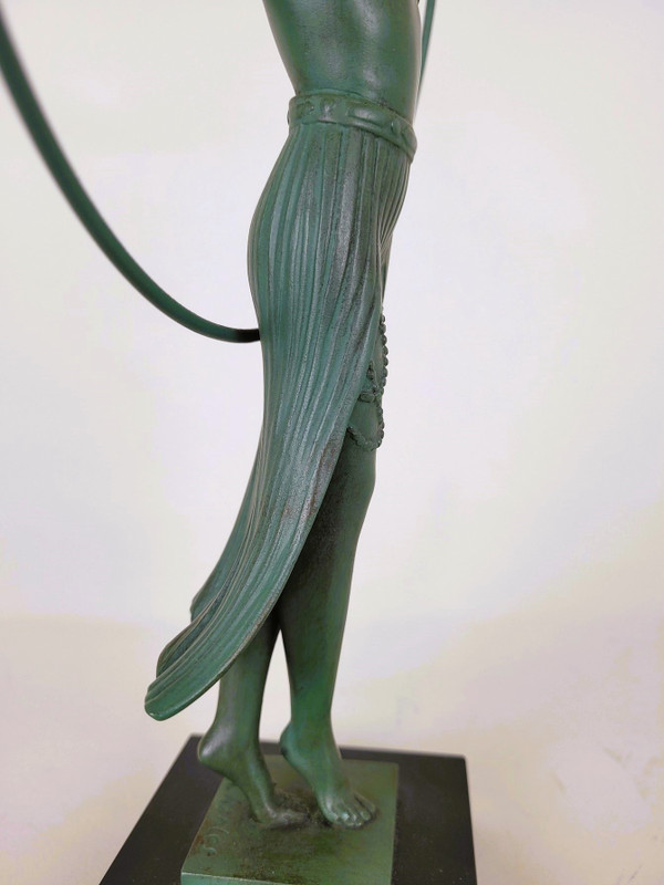 Charles und Max Le Verrier, Bayadère, Skulptur, Art Deco, 20. Jahrhundert