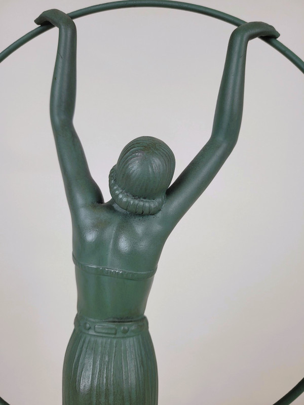 Charles und Max Le Verrier, Bayadère, Skulptur, Art Deco, 20. Jahrhundert