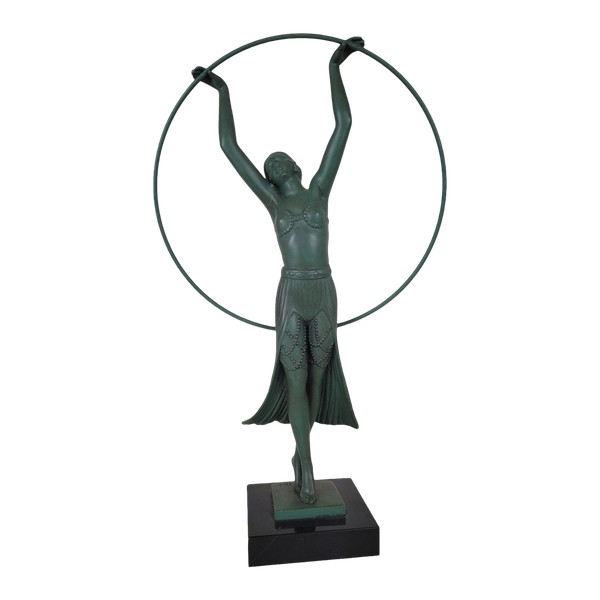 Charles und Max Le Verrier, Bayadère, Skulptur, Art Deco, 20. Jahrhundert