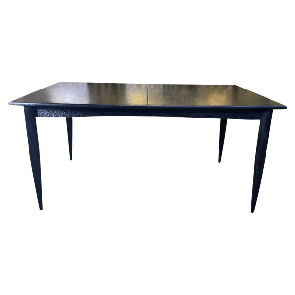 Napoleon III Scandinavian Blackened Wood Table