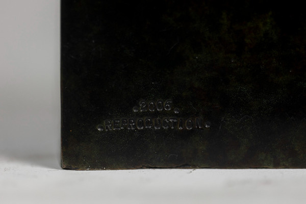 François Pompon. “Ippopotamo”, bronzo, stampa 2006.