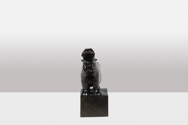 François Pompon. “Ippopotamo”, bronzo, stampa 2006.