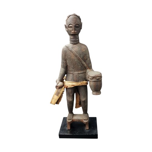 Statue représentant un Griot, Akan, Ghana