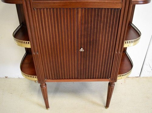 Small Entrance Cabinet in Solid Mahogany, Louis XVI style - 1st part, 19th century