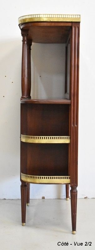 Small Entrance Cabinet in Solid Mahogany, Louis XVI style - 1st part, 19th century