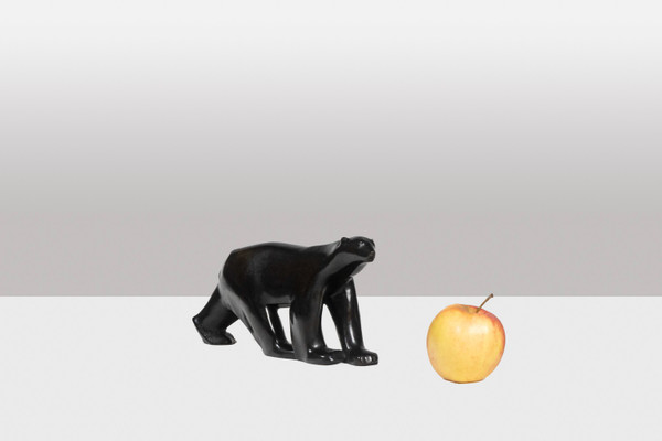 François Pompon. „Weißer Bär“, Bronze, Druck von 2006.