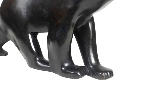 François Pompon. „Weißer Bär“, Bronze, Druck von 2006.
