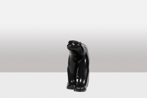 François Pompon. “Orso Bianco”, bronzo, stampa 2006.