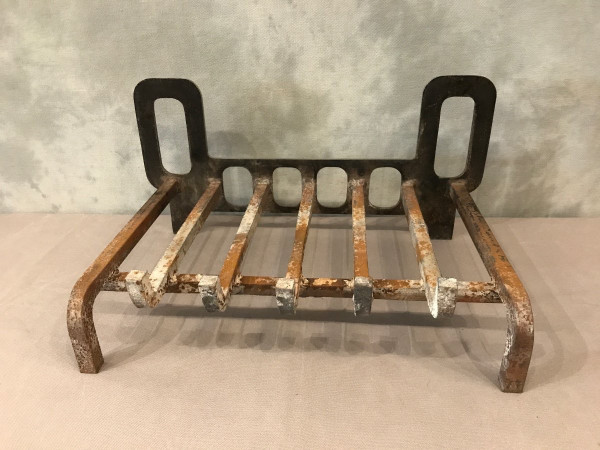 Beautiful chrome interior fireplace grill circa 1970