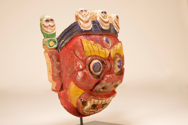 Masque Cham Mahakala Tibet / Népal