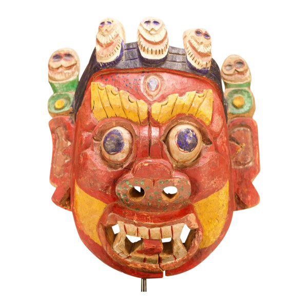 Masque Cham Mahakala Tibet / Népal