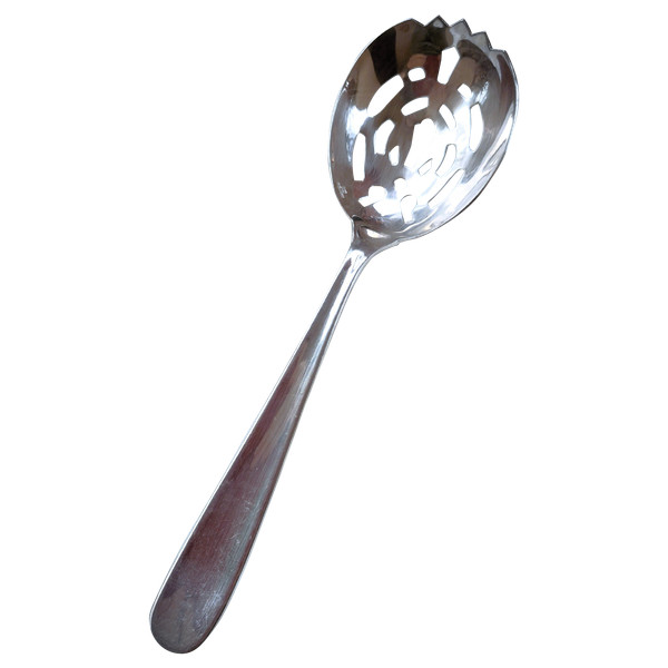 Christofle silver metal ice cube spoon, DAX model