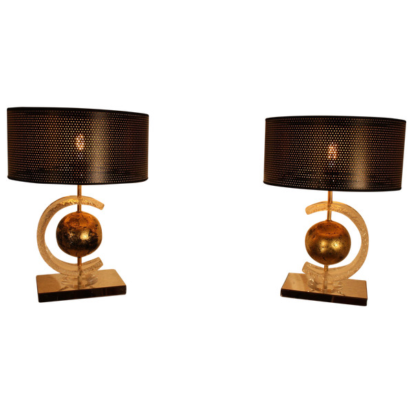 Paire de lampes