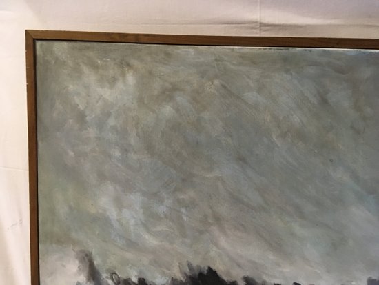 "Vagues",peint par MAYER