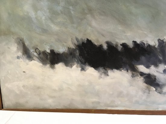 "Vagues",peint par MAYER