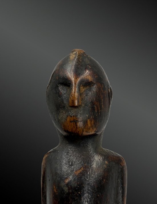 CUILLÈRE à PERSONNAGE ANTHROPOMORPHE Culture Ifugoa, Philippines Fin du XIXème