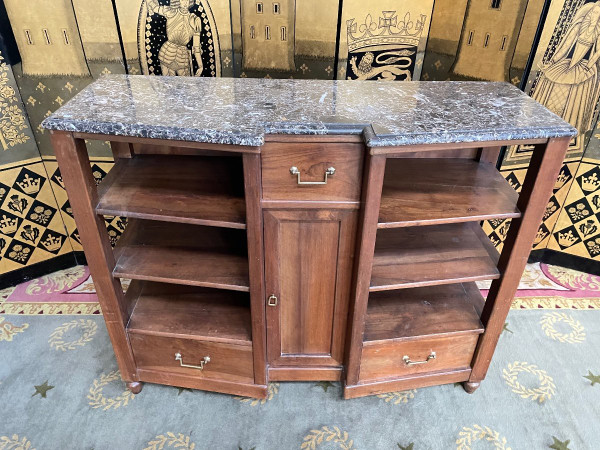 Desserte - Buffet Im Stil Louis XVI Aus Nussbaumholz