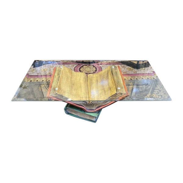 Table Basse Avec Pieds En Forme De Livres « conte »