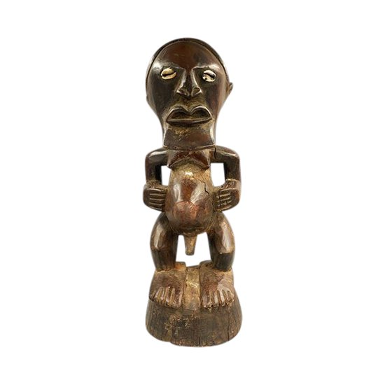 STATUETTA FETISH Cultura Songye / Luba, Zaire RDC Prima metà del XX secolo