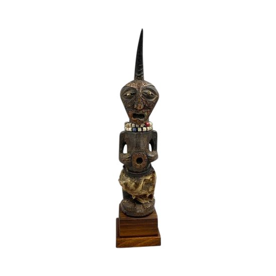 STATUETTE FÉTICHE Culture Songye / Luba, Zaïre RDC  Première moitié du XXème siècle