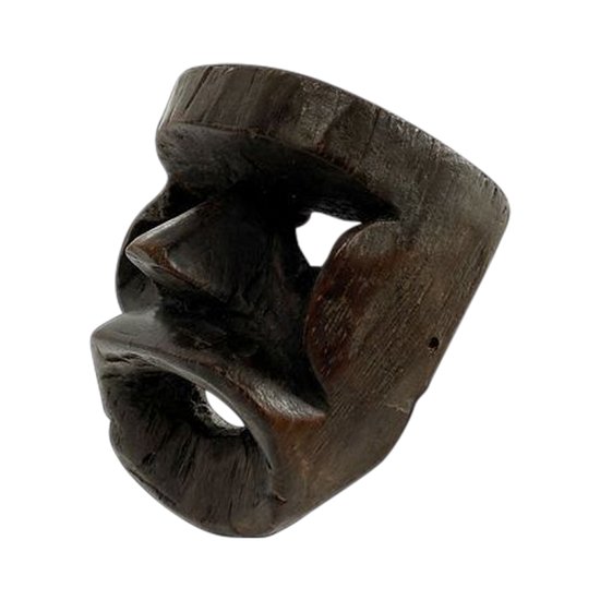 Anthropomorphic MASK Culture Kran, Ivory Coast First half of the 20th century