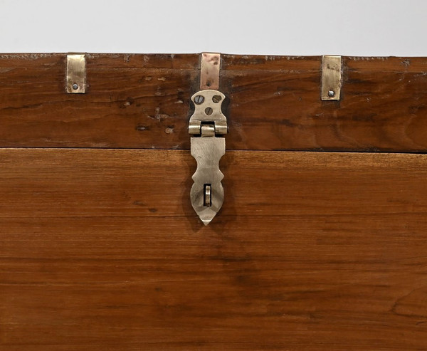 Cassapanca in teak massiccio – Fine del XIX secolo