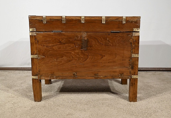 Cassapanca in teak massiccio – Fine del XIX secolo