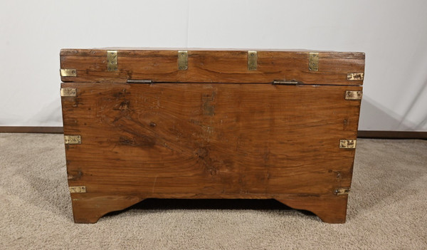 Baule da viaggio in teak – Fine del XIX secolo