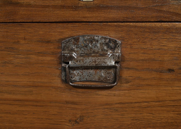 Baule da viaggio in teak – Fine del XIX secolo