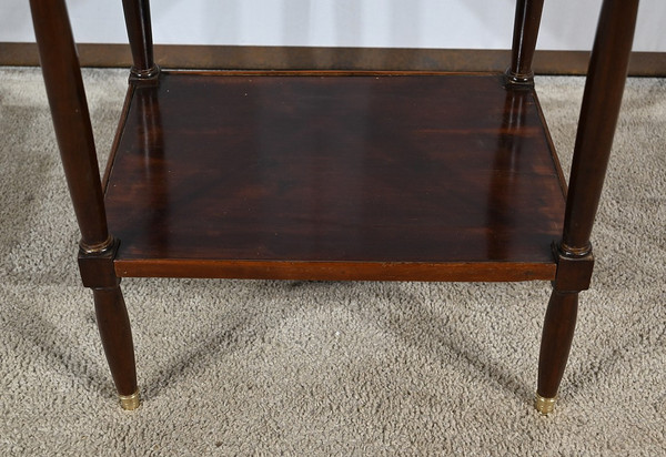 Petite Table de Salon Chiffonnière en Acajou, époque Louis XVI – XVIIIe