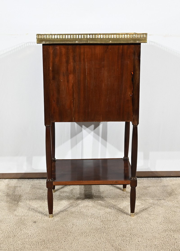 Petite Table de Salon Chiffonnière en Acajou, époque Louis XVI – XVIIIe