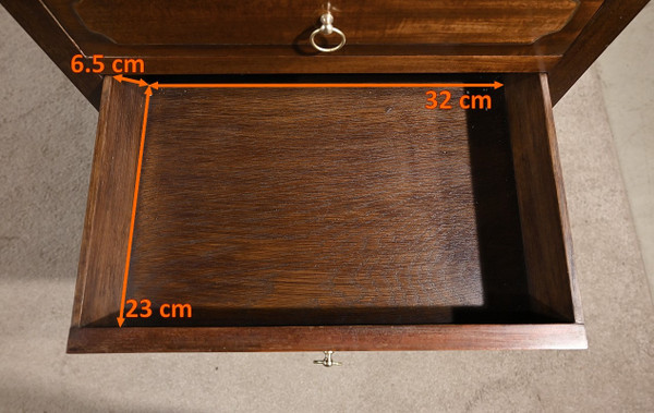 Petite Table de Salon Chiffonnière en Acajou, époque Louis XVI – XVIIIe