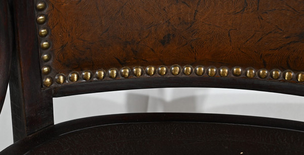 Fauteuil de Bureau Pivotant, en Hêtre teinté – 1940