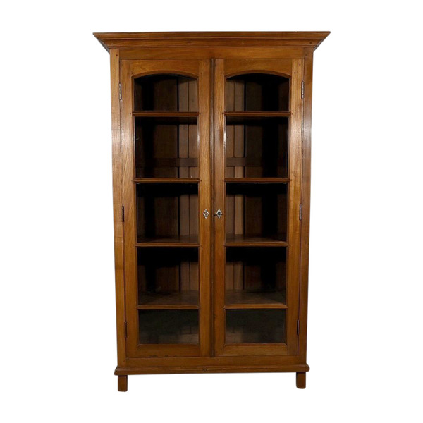 Pondicherry Showcase Library in Teak – 1900