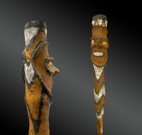 Dancing stick, Vanuatu Melanesia, New Hebrides. Twentieth century