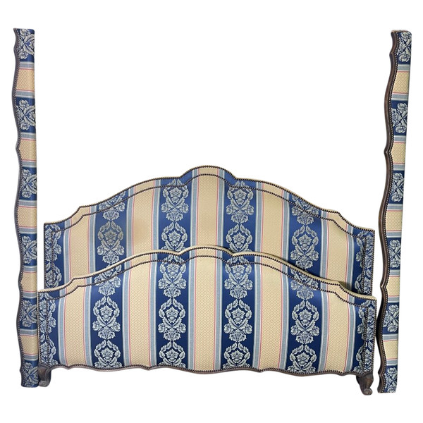Letto imbottito in stile Luigi XV