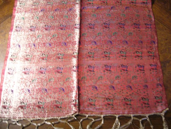Brocade stole probably from India 1st half of the 20th century